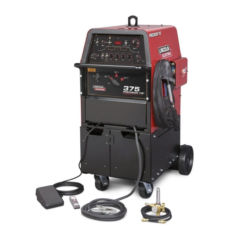 Lincoln K2624-1 Precision TIG 375 375A AC/DC TIG Welder Ready Pak w/ Cart