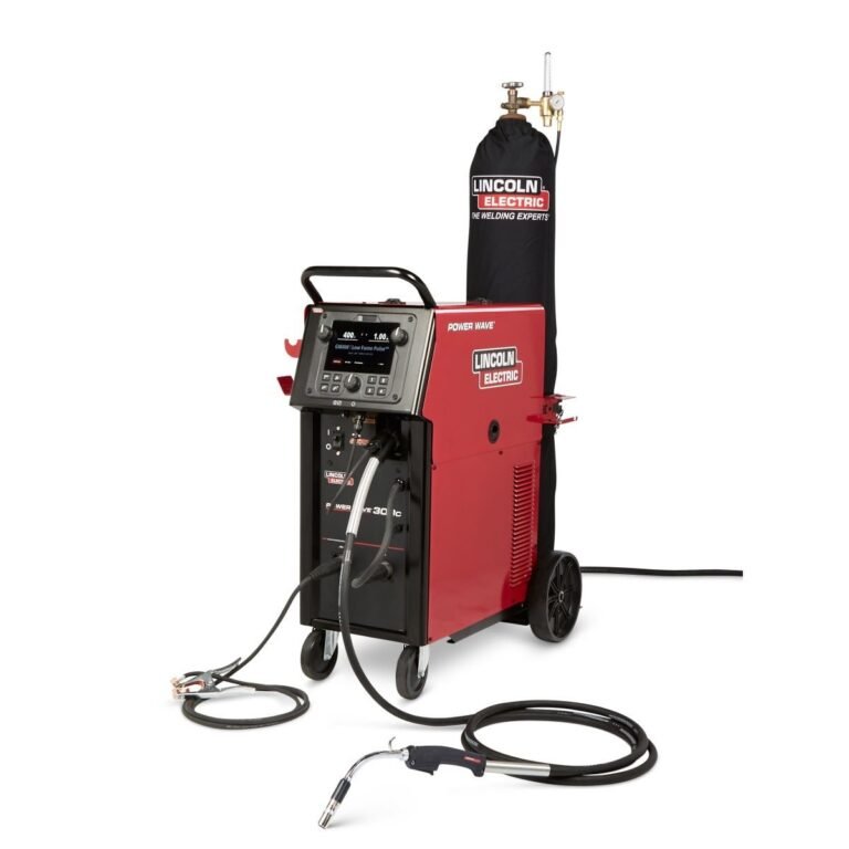 Lincoln Power Wave 300C Standard Multi-Process Welder (MIG/TIG/Stick)