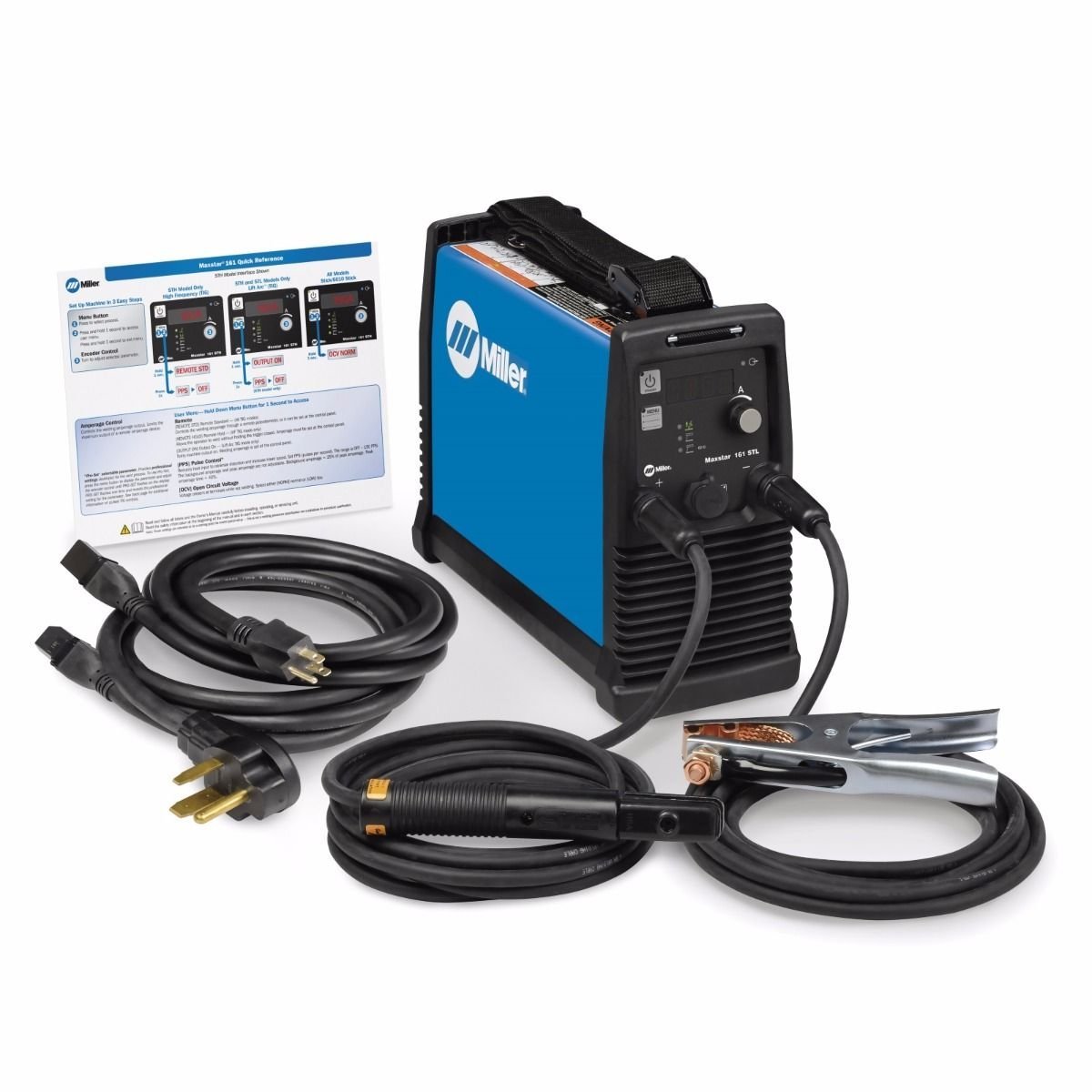 Miller Maxstar 161 STL 907710 Portable DC TIG & Stick Welder
