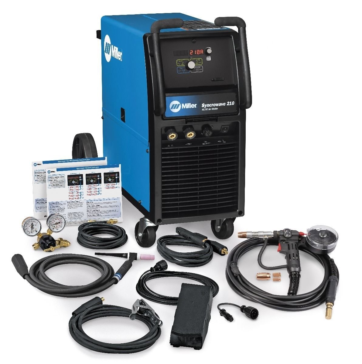 Miller Syncrowave 210 951684 TIG/Stick Welder – Spoolmate 150 Package
