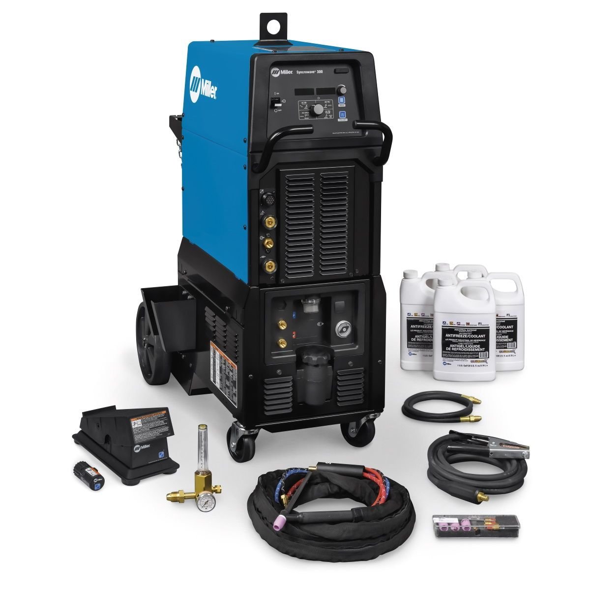 Miller Syncrowave 300 951872 AC/DC TIG Welder – Wireless Foot Control