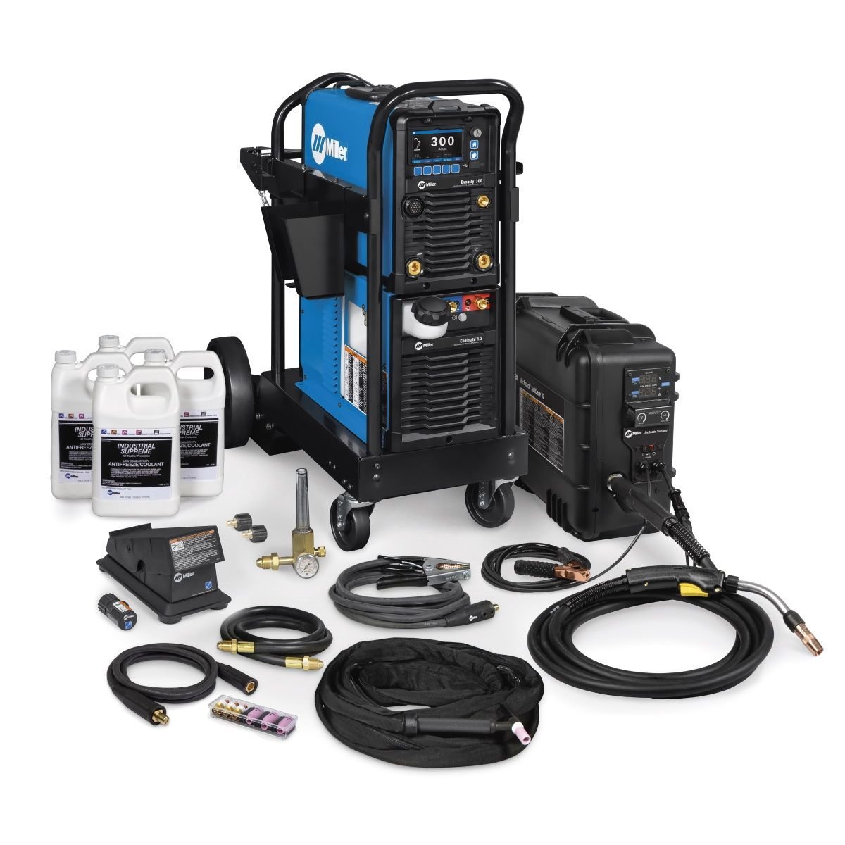 Miller Dynasty 300 CV 951940 Multi-Process Welder – Fully Loaded Wireless Package