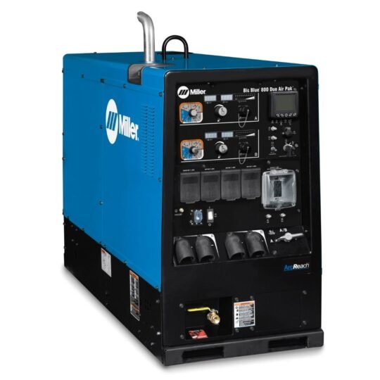 Miller Big Blue 800 Duo Air Pak Dual Operator Welder/Generator w/ ArcReach & Air Compressor