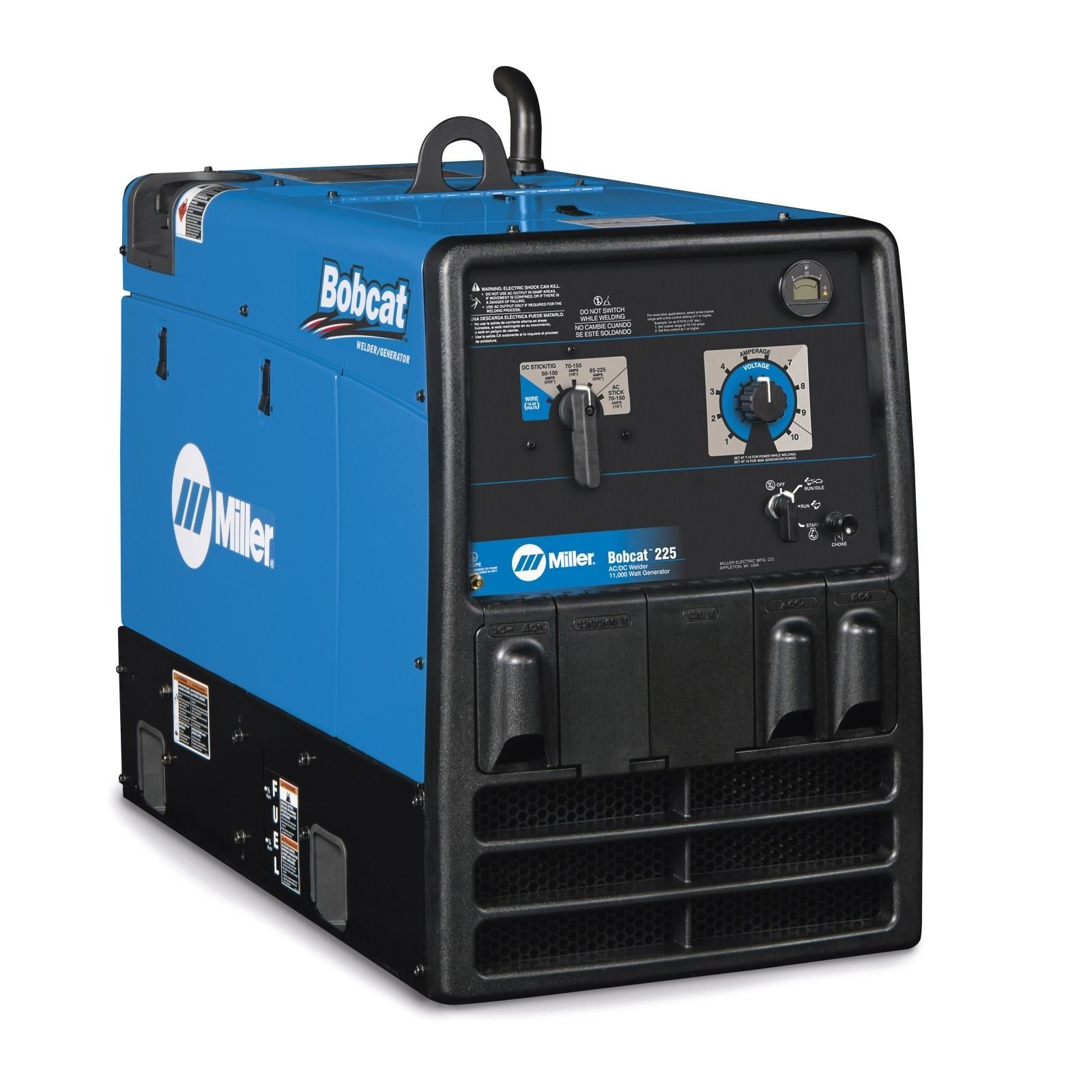 Miller Bobcat 225 Kohler Welder/Generator – GFCI, Remote Start/Stop