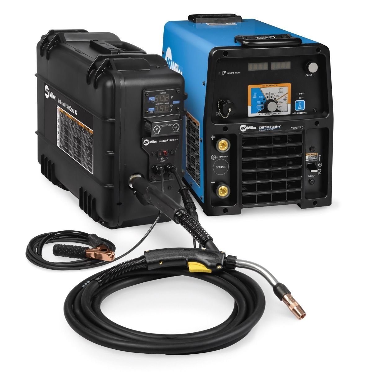 Miller XMT 350 FieldPro ArcReach Welder – SuitCase Package
