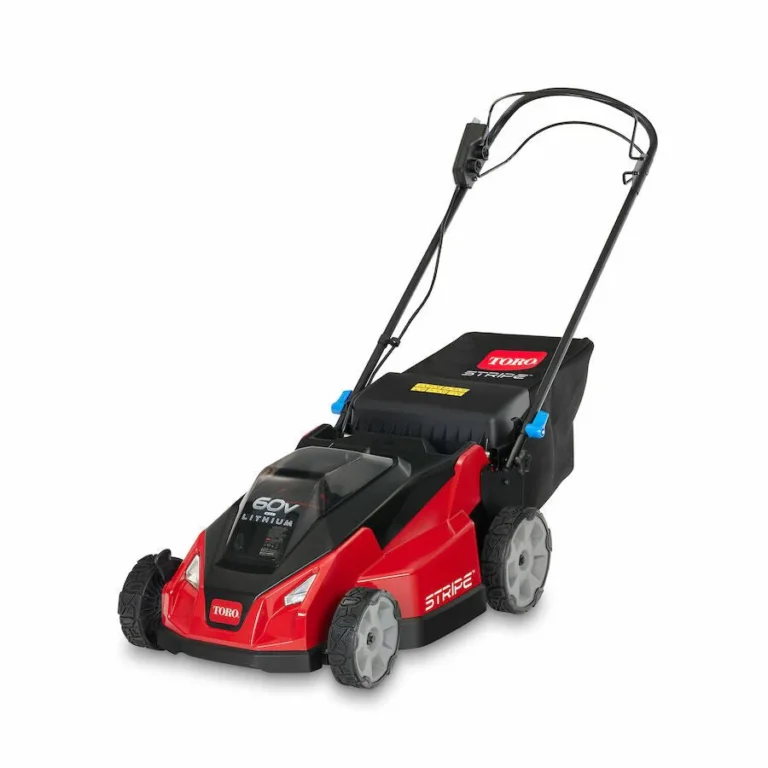 Toro 21 in 60V Stripe Mower | Dual Blades & Super Bagger