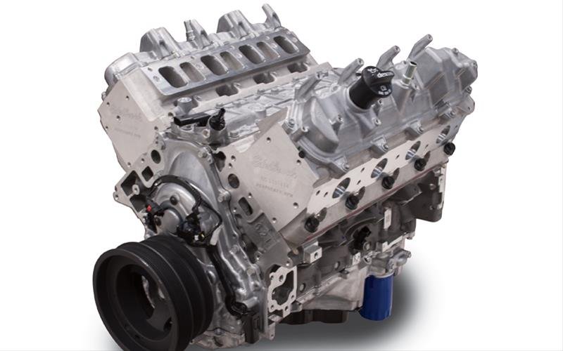 Edelbrock 46725 416 Long Block Engine Assembly for GM LS