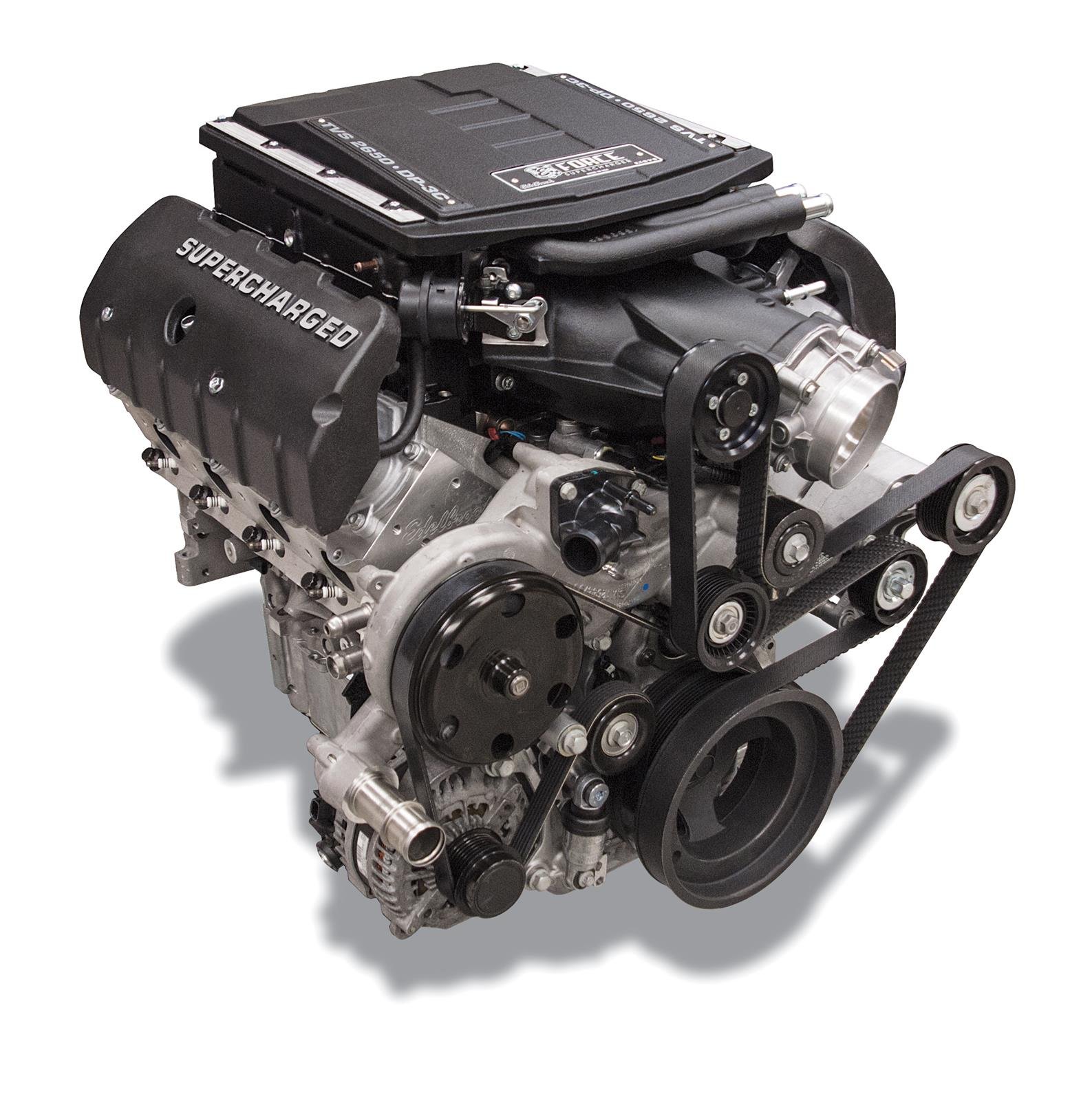 Edelbrock 46757 Gen V LT 416 Supercharged Long Block Crate Engine