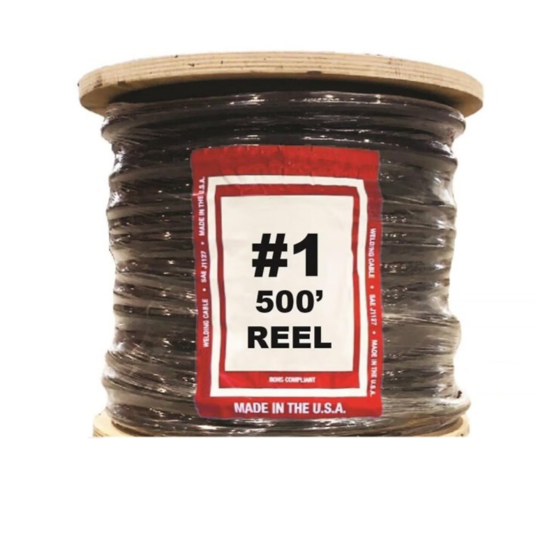 XTRweld Select Welding Cable, 1 AWG, 50ft., 250 Amps, Model# XTRWCSN1B500