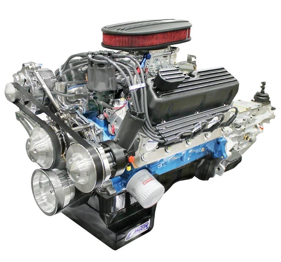 BluePrint Builder Series B347FK4R7 347W EFI Crate Engine & 4R70W Transmission Combo – 415 HP