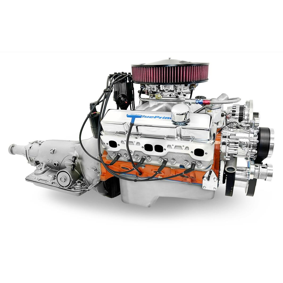 BluePrint Builder Series B427K700 427 Carbureted Crate Engine & 700R4 Transmission Combo – 540 HP