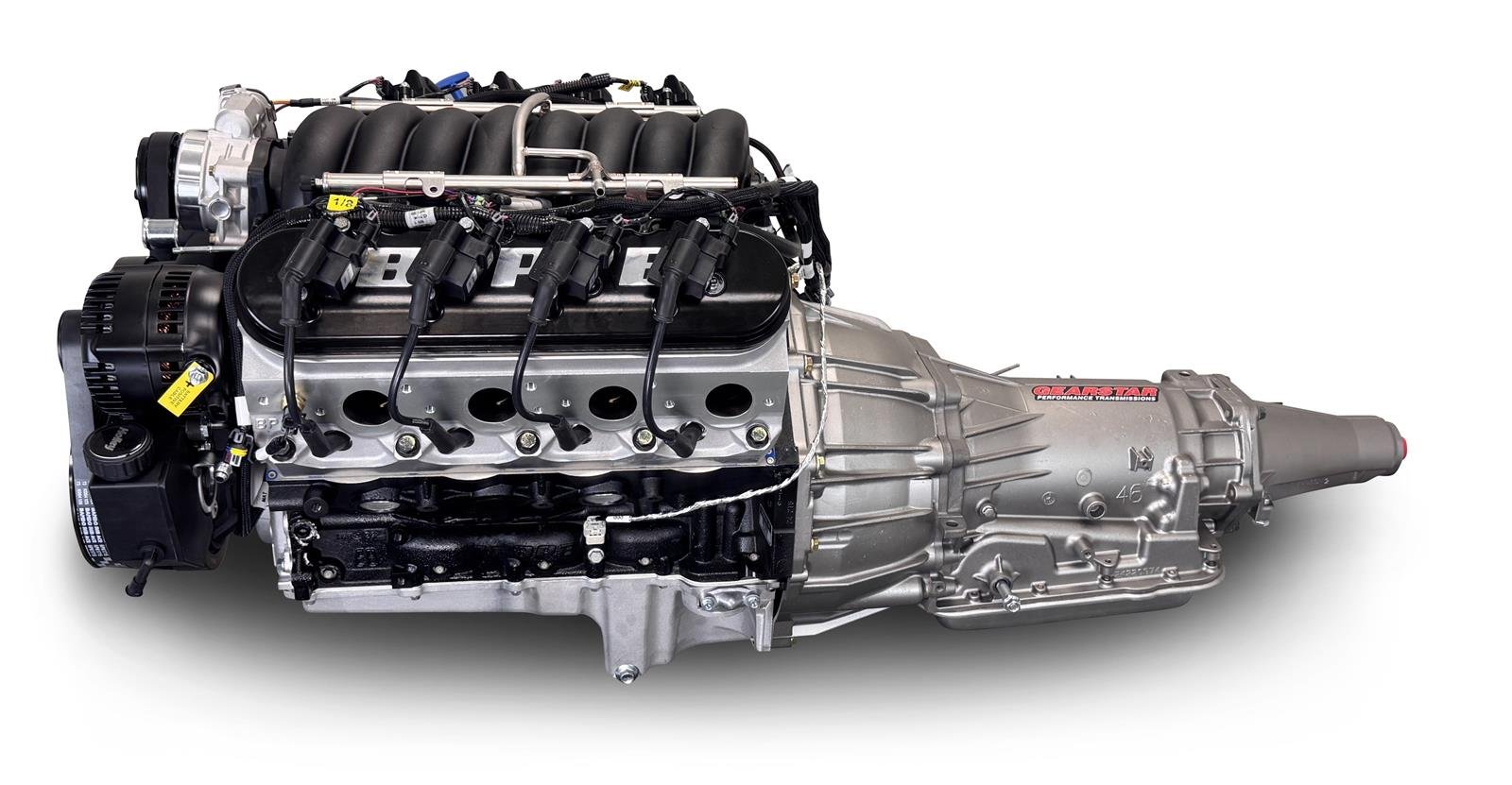 BluePrint Builder Series BLS3768KB4L7 LS376 EFI Crate Engine & 4L65/70E Transmission Combo – 530 HP