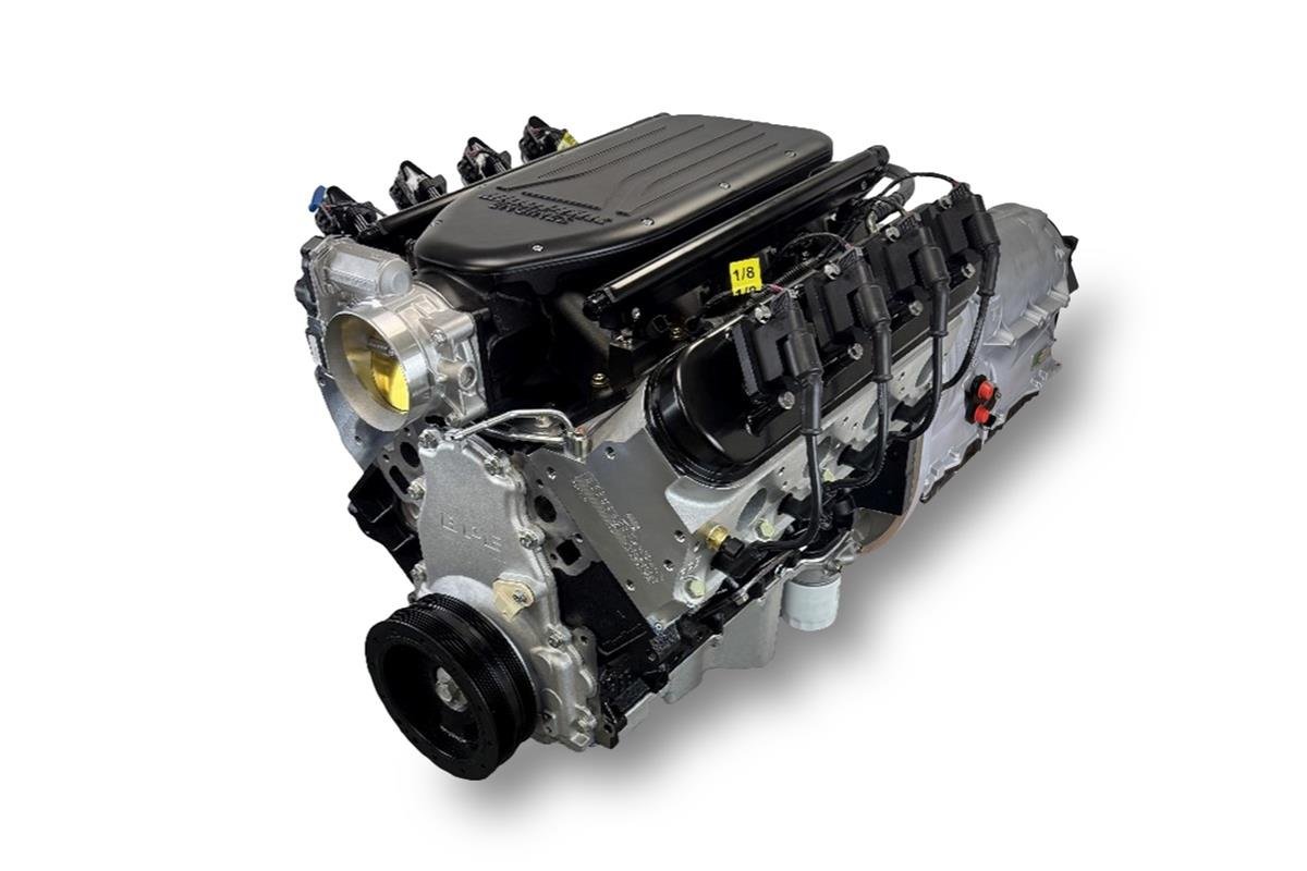 BluePrint Builder Series BLS3768ZF LS376 EFI Crate Engine & ZF 8HP70 Transmission Combo – 510 HP
