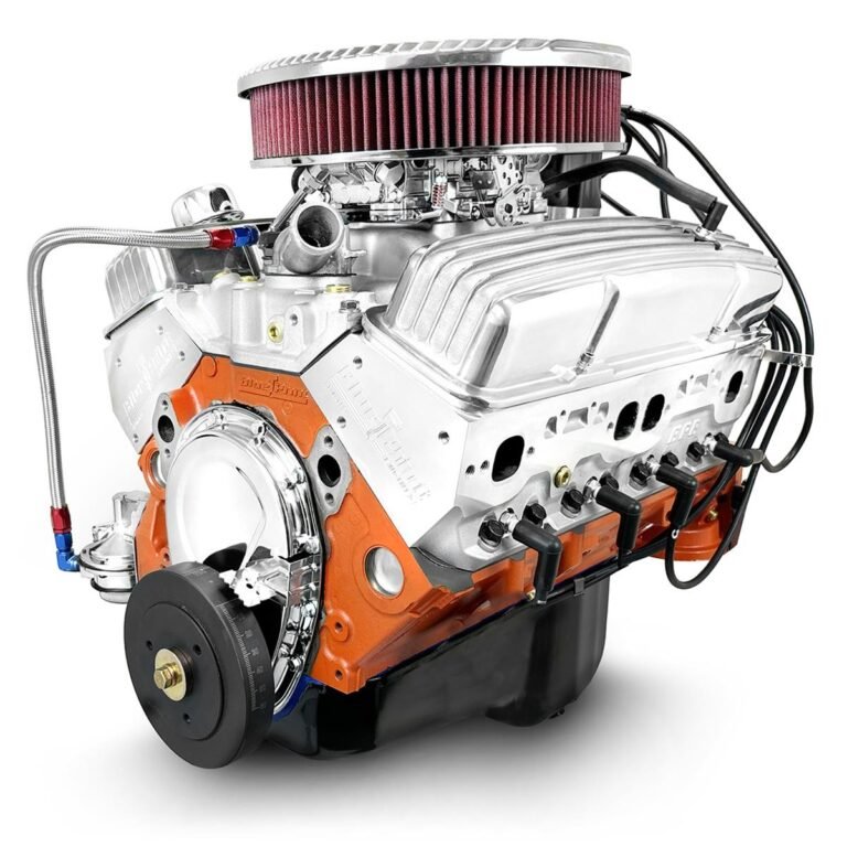 BluePrint Engines GM 327 C.I.D. 350 HP Deluxe Dressed Long Block Crate Engines BP327CTCV