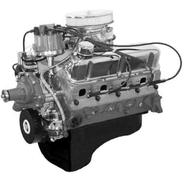 BluePrint Engines BP3479CTFD Ford 347 Dressed Stroker Long Block Crate Engine – 415 HP