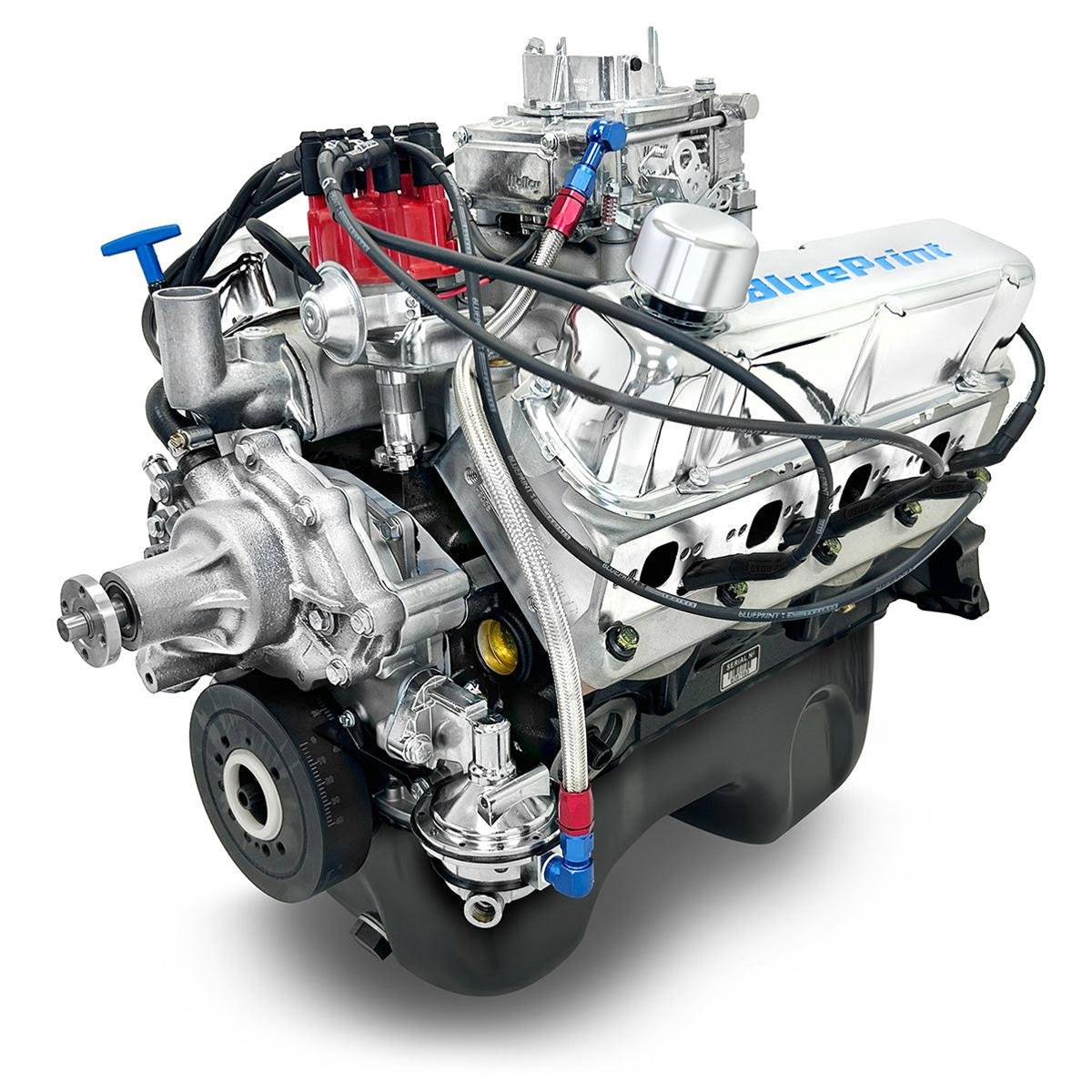 BluePrint Engines BP3479RCTCD Ford 347 Dressed Stroker Long Block Crate Engine – 415 HP