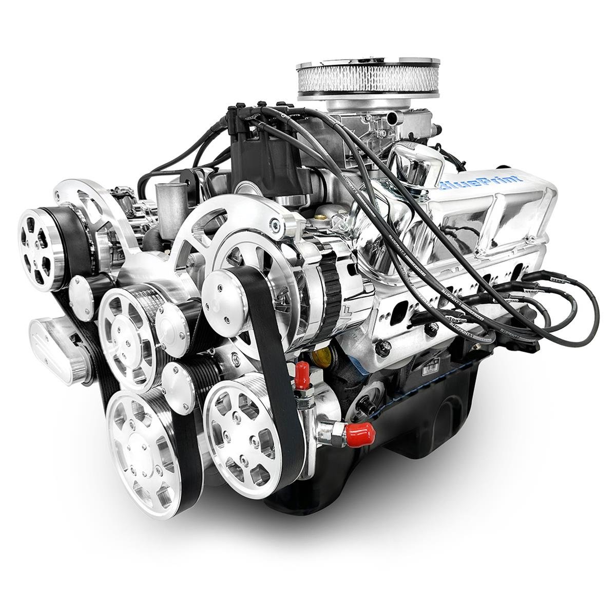 BluePrint Engines BP3479RCTFK Ford 347 Dressed Stroker Long Block Crate Engine – 415 HP