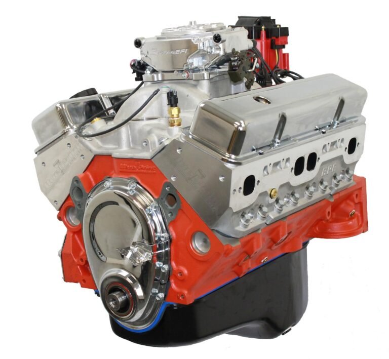 BluePrint Engines GM 400 C.I.D. 500 HP EFI Stroker Fully Dressed Long Block Crate Engines BP4002CTF