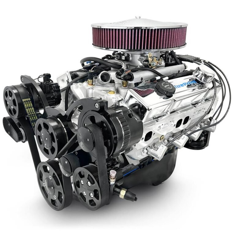 BluePrint Engines GM 400 C.I.D. 500 HP Deluxe Dressed MPFI Long Block Crate Engines BP4002MPFIKB