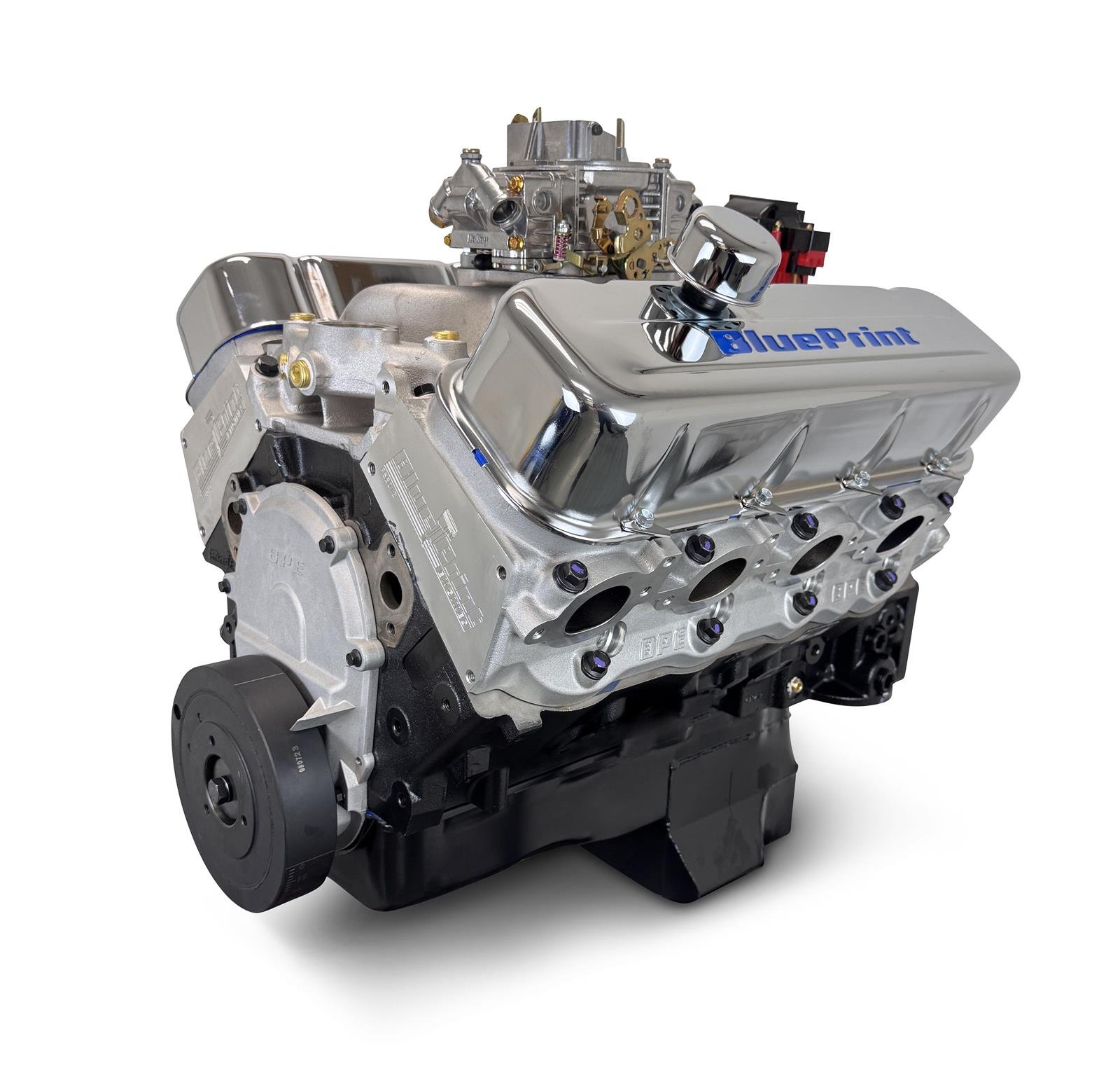 BluePrint Engines BP454CTC GM 454 Cruiser Dressed Long Block Crate Engine – 460 HP