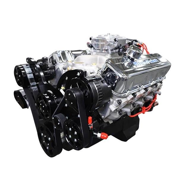 BluePrint Engines GM 454 C.I.D. 460 HP Cruiser Dressed Long Block Crate Engines BP454CTCKB
