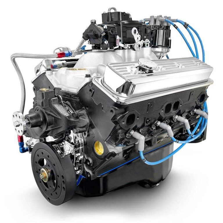 BluePrint Engines Marine GM 350 C.I.D. 350 HP Dressed Long Block Crate Engines MBP3550CTC
