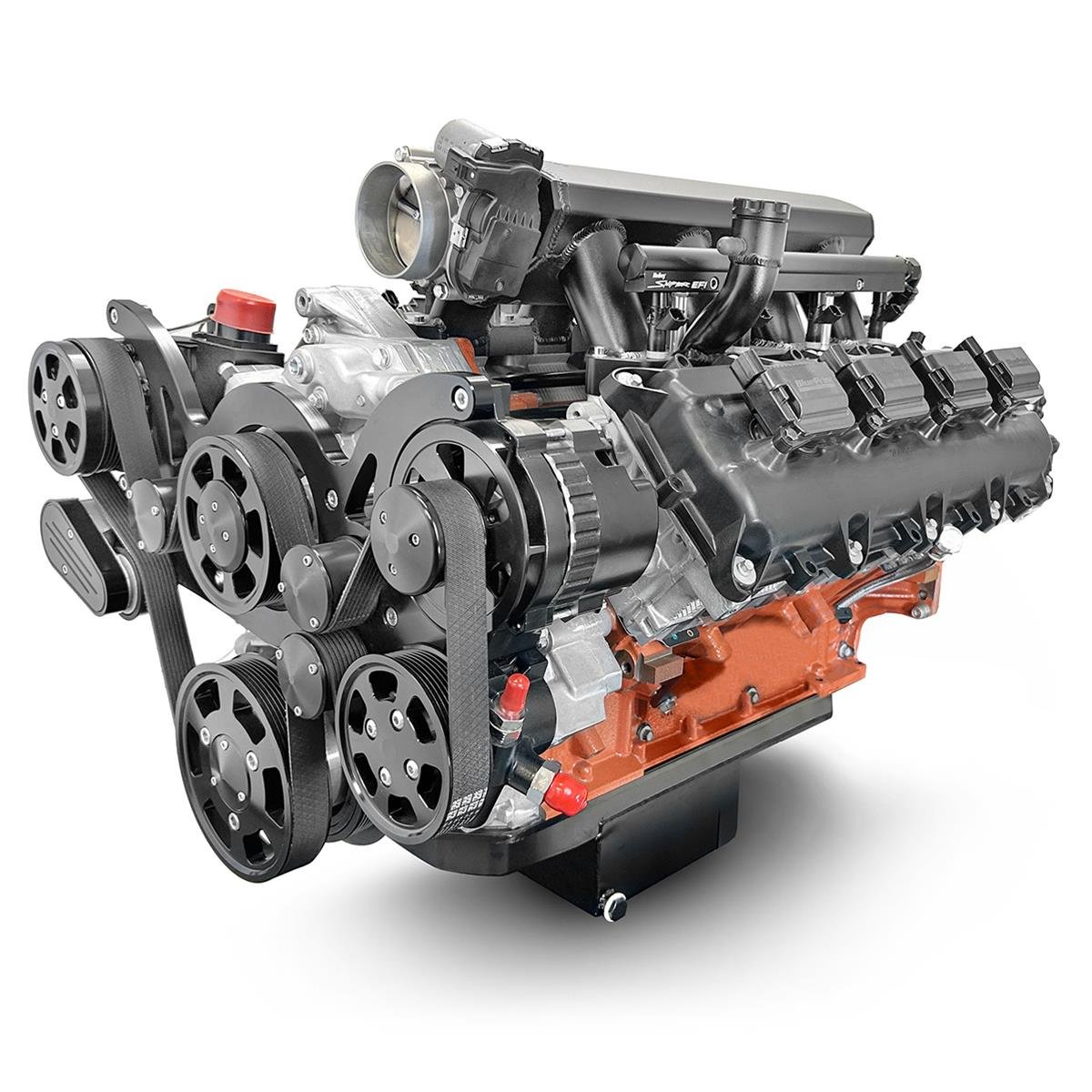 BluePrint Engines Pro Series PS426CTFKB 426 EFI Deluxe Dressed Long Block Crate Engine – 610 HP