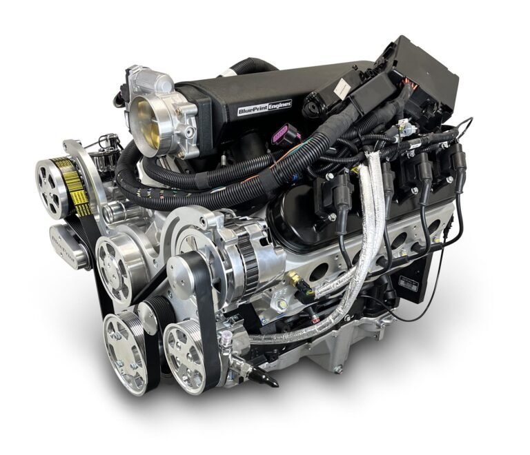 BluePrint Engines Pro Series Chevy LS 376 C.I.D. 525 HP EFI Deluxe Dressed Long Block Crate Engines PSLS37651CTFK