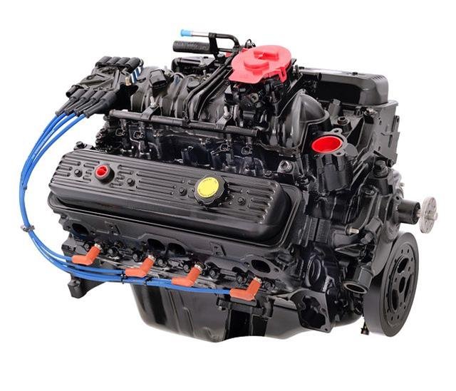 Quicksilver 8M0187352 Partially Dressed Crate Engine