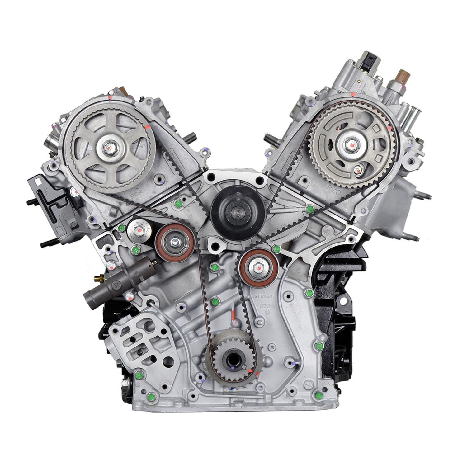 VEGE 547J Remanufactured Long Block Crate Engine